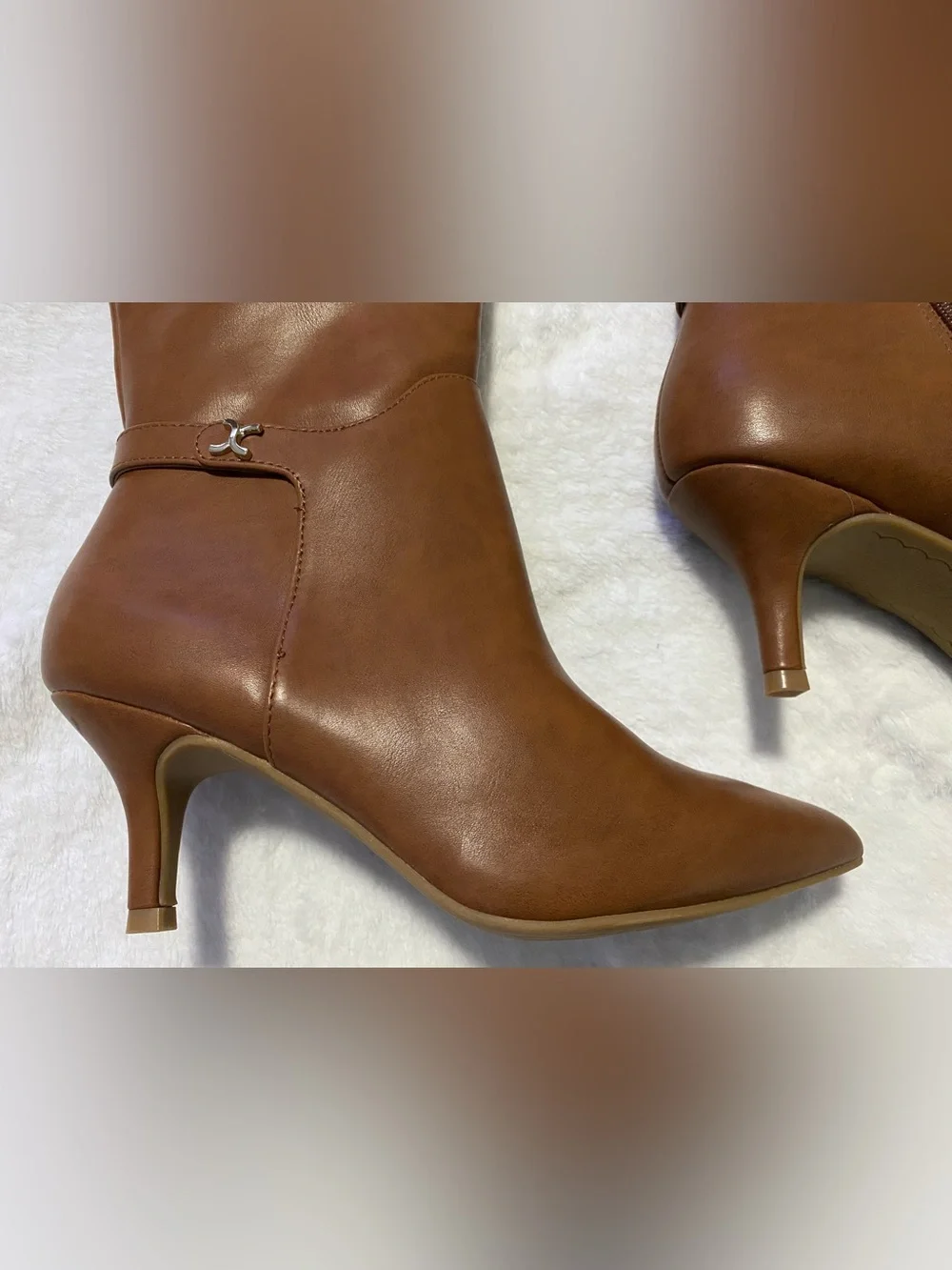 Charter Club Cruelaa Tall Knee-High Boots in Cognac Brown